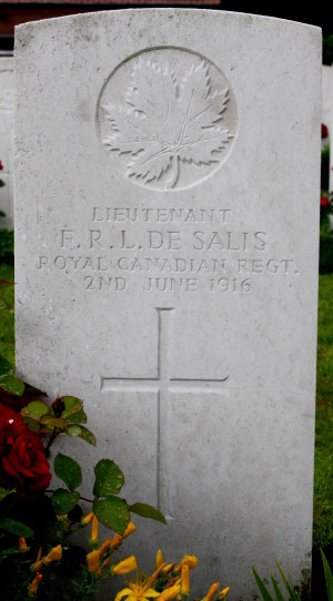 Lieut Frank de Salis