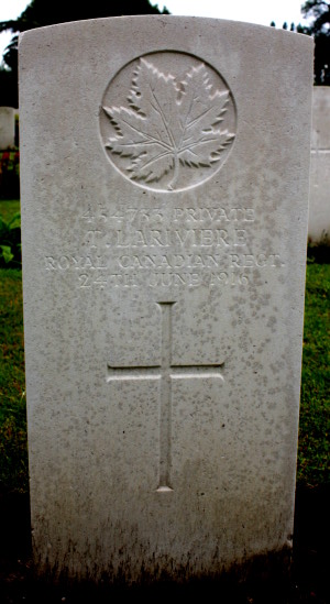 Pte Thomas Lariviere