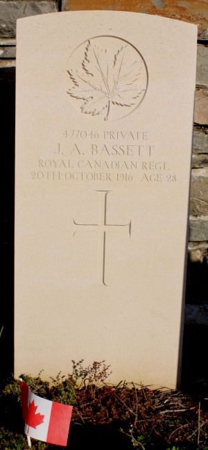 Pte Joseph Bassett