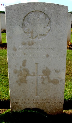 Pte Hewitt Anderson