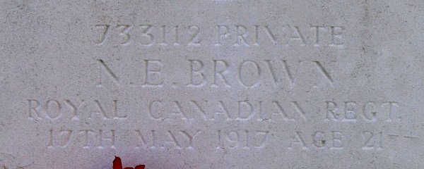 Pte Neil Brown
