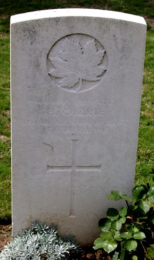 Pte Harry Currie