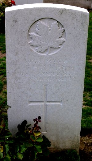 Pte Fred Huntley