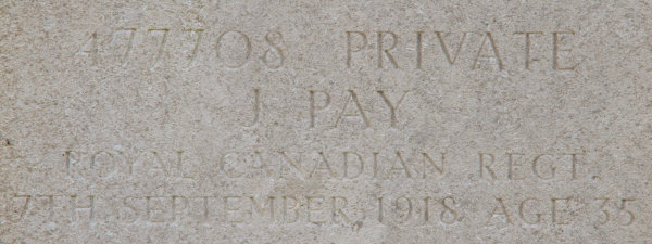 Pte John Pay