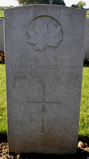 Pte George Cruikshank