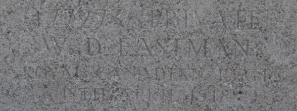 Pte William Eastman