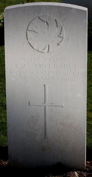 Pte Theophile Arsenault