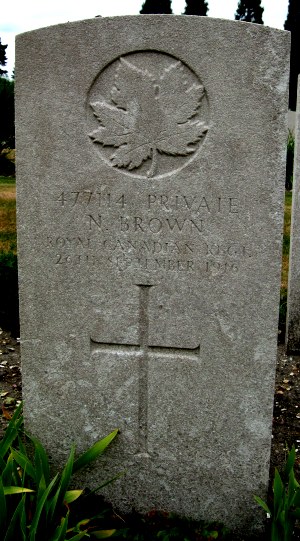 Pte Nels Brown