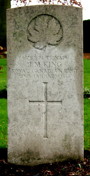 Pte James King