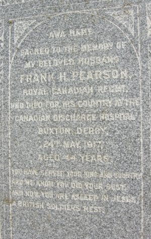 Pte Frank Pearson
