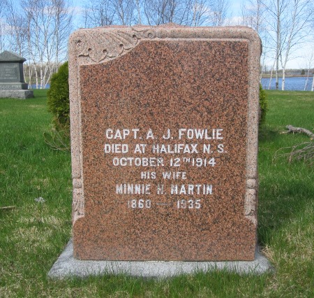 Hon. Capt. A.J. Fowlie