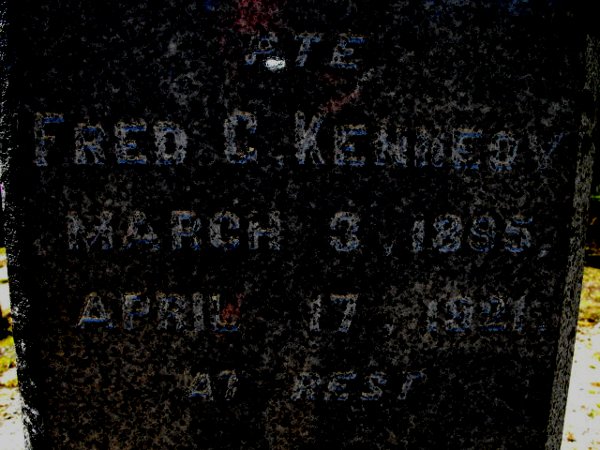 Pte Frederick Kennedy