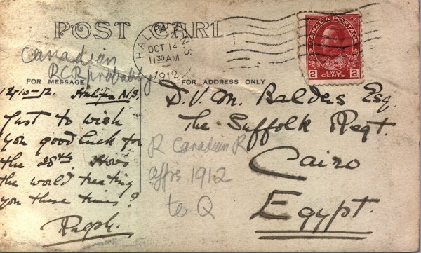 1912 Real Photo Post Card (RPPC): 
