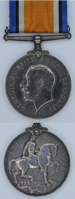 British War Medal awarded to 158582 A/Sgt John Joseph Flanagan, M.M..
